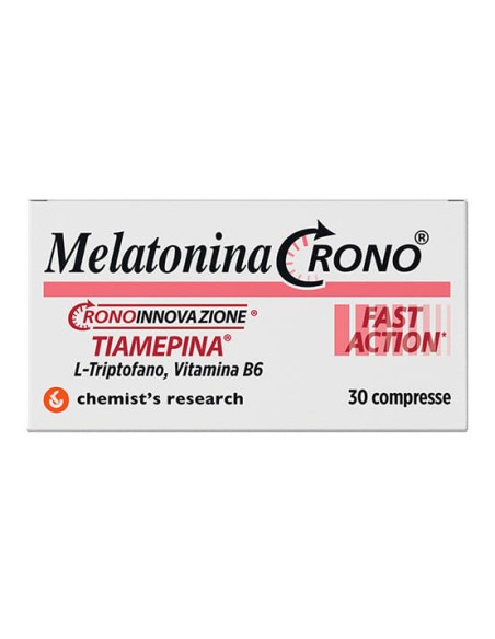 MELATONINA CRONO 1MG TIAMEPINA 30 COMPRESSE