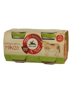 OMOGENEIZZATO DI MANZO BABY FOOD BIO 2 X 80 G