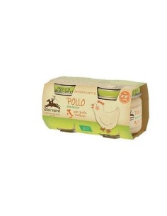 OMOGENEIZZATO DI POLLO BABY FOOD BIO 2 X 80 G