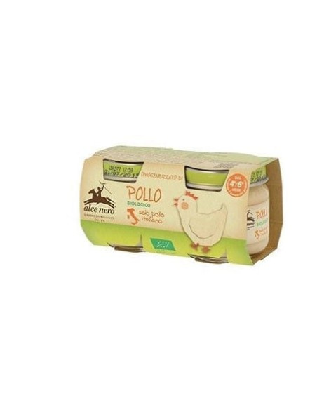 OMOGENEIZZATO DI POLLO BABY FOOD BIO 2 X 80 G
