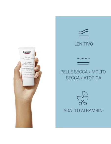 EUCERIN ATOPICONTROL VISO 50 ML