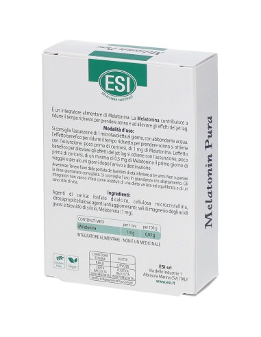 ESI MELATONIN PURA 120 MICROTAVOLETTE