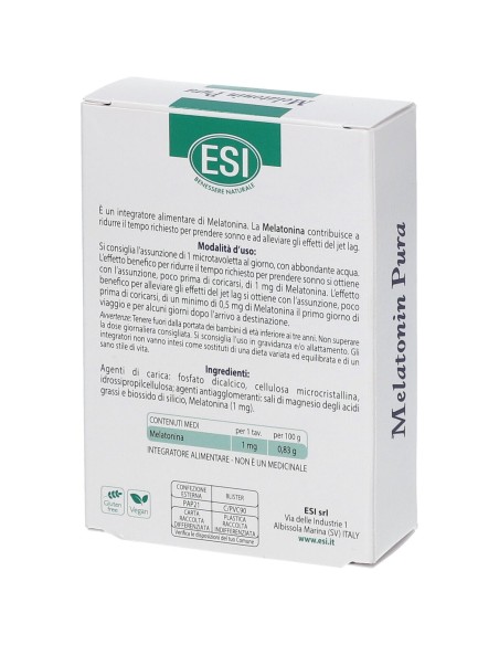 ESI MELATONIN PURA 120 MICROTAVOLETTE