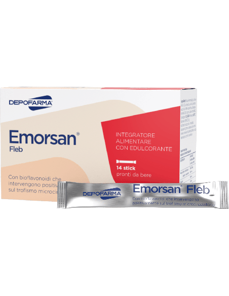 EMORSAN FLEB 14 STICK PACK DA 15 ML