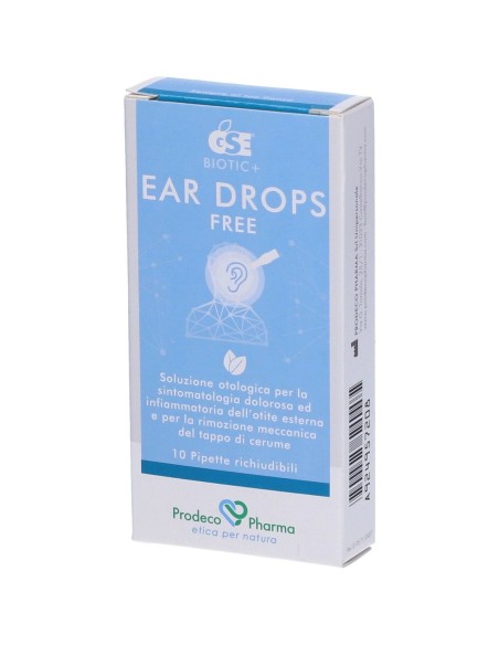 GSE EAR DROPS FREE 10 PIPETTE 0,3 ML