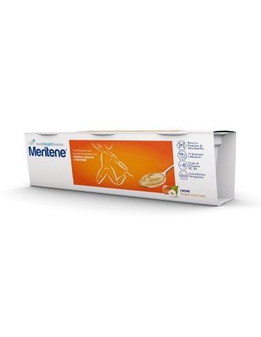 MERITENE CREMA NOCCIOLA 3 VASETTI X 125 G
