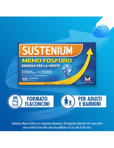 SUSTENIUM MEMO FOSFORO 10 FLACONCINI 10 ML