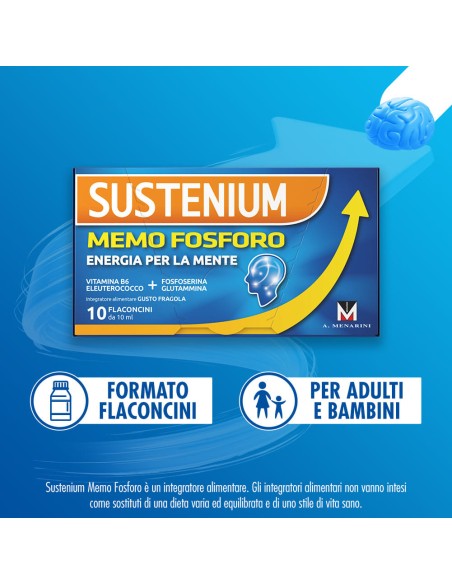 SUSTENIUM MEMO FOSFORO 10 FLACONCINI 10 ML
