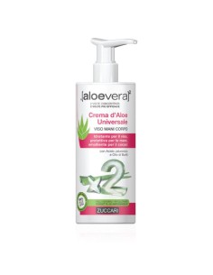 ALOEVERA2 CREMA D'ALOE UNIVERSALE VISO MANI E CORPO 300 ML