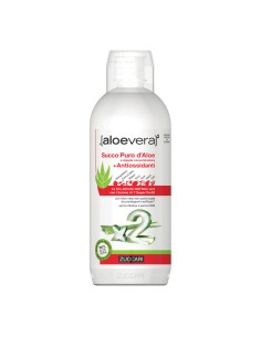 ALOEVERA2 SUCCO PURO D'ALOE A DOPPIA CONCENTRAZIONE + ANTIOSSIDANTI