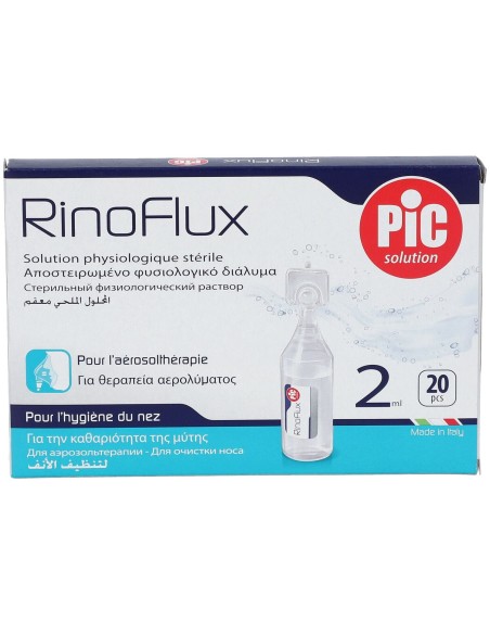 RINOFLUX SOLUZIONE FISIOLOGICA 20 FIALE 2 ML