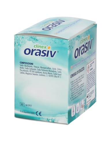 ORASIV CLINEX 56 COMPRESSE EFFERVESCENTI