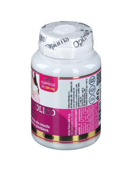 COLOURS OF LIFE ACIDO FOLICO 400 MCG 120 COMPRESSE 350 MG