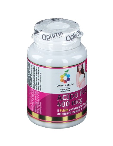 COLOURS OF LIFE ACIDO FOLICO 400 MCG 120 COMPRESSE 350 MG