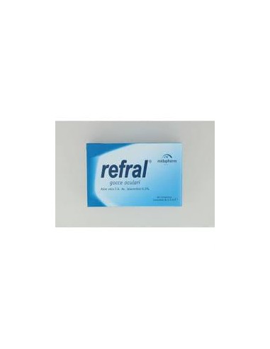 REFRAL MONODOSE GOCCE OCULARI 20 CONTENITORI DA 0,5 ML