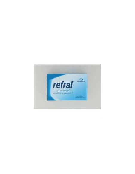 REFRAL MONODOSE GOCCE OCULARI 20 CONTENITORI DA 0,5 ML