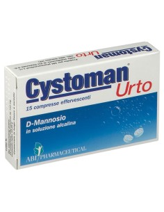 CYSTOMAN URTO 15 COMPRESSE EFFERVESCENTI