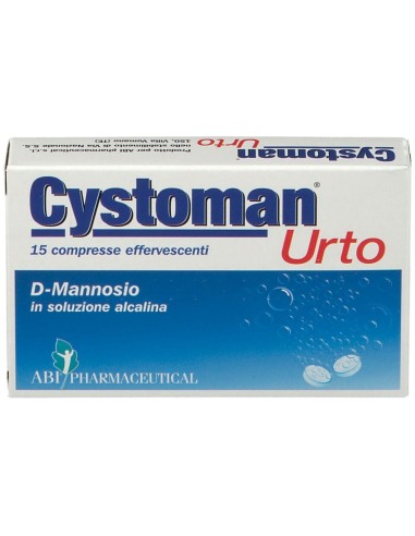 CYSTOMAN URTO 15 COMPRESSE EFFERVESCENTI