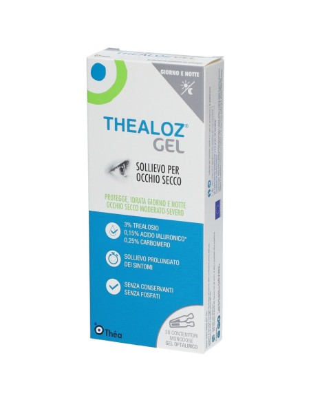 THEALOZ GEL OFTALMICO 30 CONTENITORI MONODOSE 0,4 G