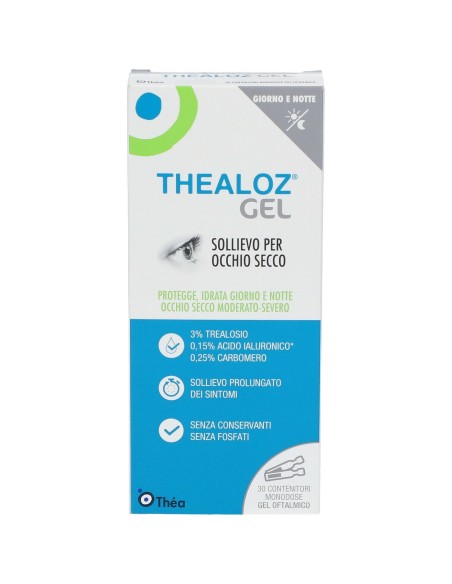 THEALOZ GEL OFTALMICO 30 CONTENITORI MONODOSE 0,4 G