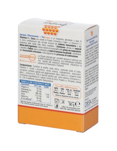 APROPOS FLUPROTECT EFFERVESCENTE C 20 COMPRESSE