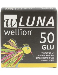 WELLION LUNA 50 STRIPS STRISCE PER MISURAZIONE GLICEMIA