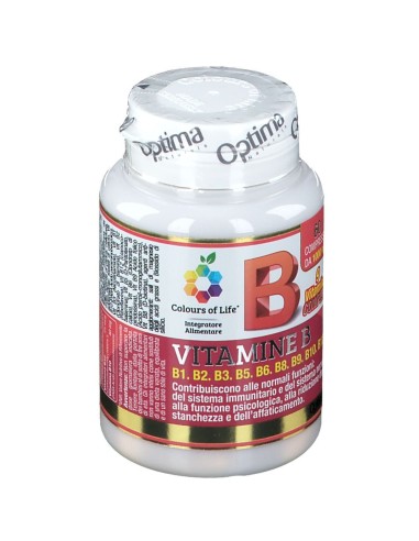 COLOURS OF LIFE VITAMINE B COMPLEX 60 COMPRESSE 1000 MG