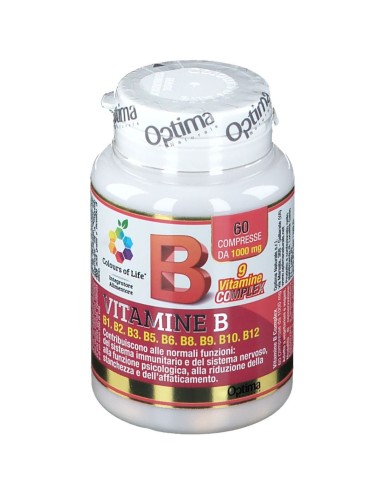 COLOURS OF LIFE VITAMINE B COMPLEX 60 COMPRESSE 1000 MG