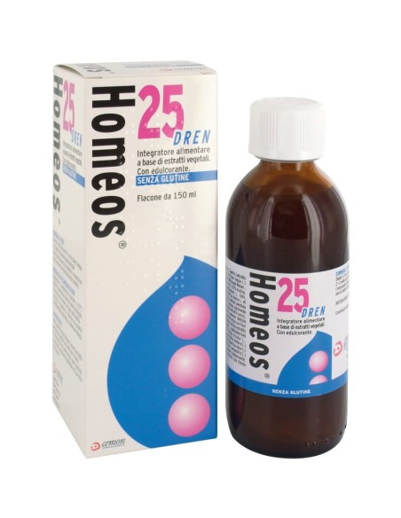HOMEOS 25 DREN GOCCE 150 ML
