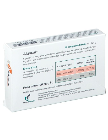 ALGOCUR 20 COMPRESSE FILMATE