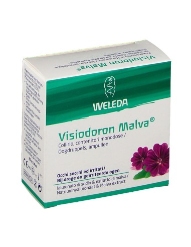 GOCCE OCULARI VISIODORON MALVA 20 MONODOSE DA 0,4 ML