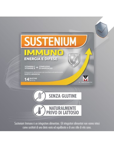 SUSTENIUM IMMUNO ENERGY 14 BUSTINE DA 4,5 G