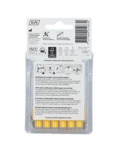 TEPE SCOVOLINO GIALLO 0,7 MM 6 PEZZI