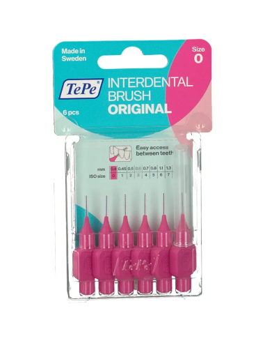 TEPE SCOVOLINO ROSA 0,4MM 6 PEZZI