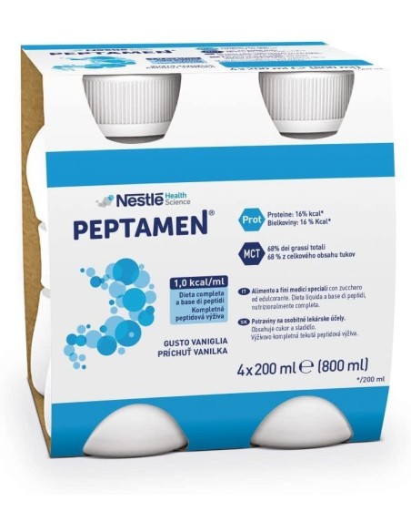 PEPTAMEN VANIGLIA 4 X 200 ML