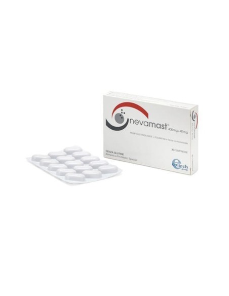 NEVAMAST 400MG + 40MG 30 COMPRESSE