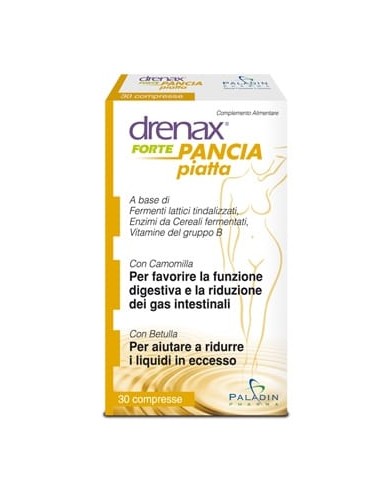 DRENAX FORTE PANCIA PIATTA 30 COMPRESSE