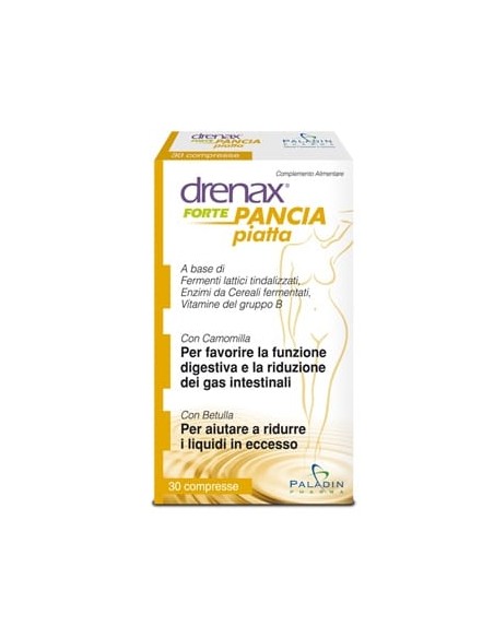 DRENAX FORTE PANCIA PIATTA 30 COMPRESSE