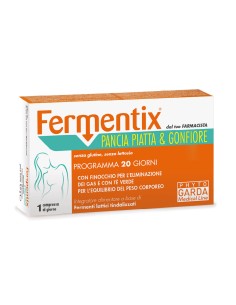 FERMENTIX PANCIA PIATTA E GONFIORE 20 COMPRESSE
