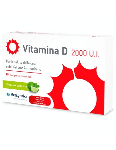 VITAMINA D 2000 UI 84 COMPRESSE
