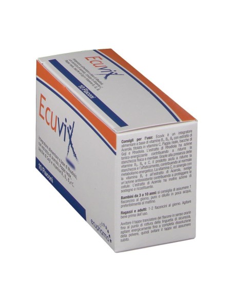 ECUVIX 10 FLACONCINI 10 ML