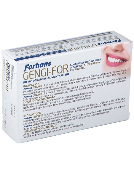 FORHANS GENGI FOR 30 COMPRESSE 19,50 G