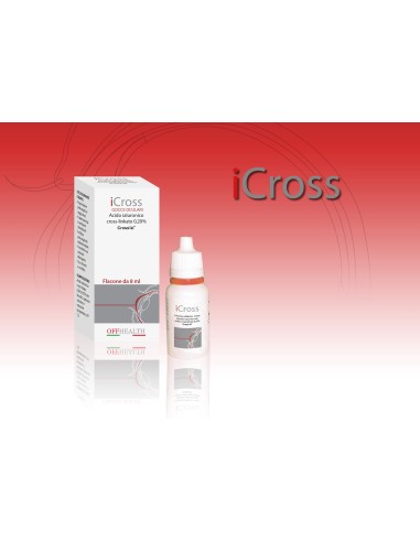 ICROSS GOCCE OCULARI SOLUZIONE OFTALMICA ACIDO IALURONICO CROSS-LINKATO 0,2% 8 ML