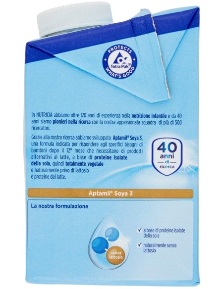 APTAMIL 3 SOYA CRESCITA 500 ML