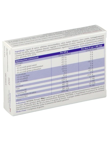 MTHFR-P PLUS 30 COMPRESSE