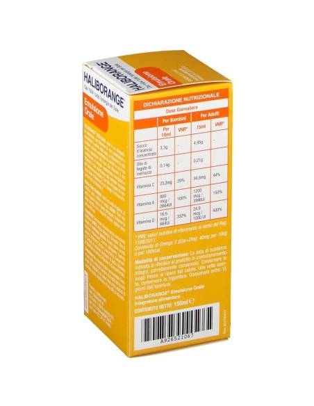 HALIBORANGE EMULSIONE ORALE 150 ML