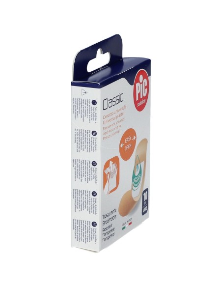 CEROTTO PIC CLASSIC 25X72 MM 10 ANTIBATTERICO 10 PEZZI