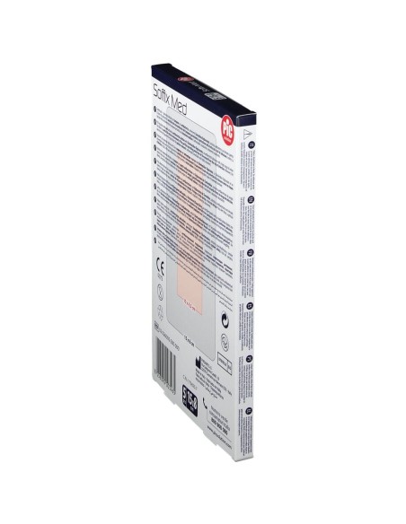 CEROTTO PIC SOFFIX MED IN TNT CON TAMPONE CENTRALE ASSORBENTE STERILE MONOUSO 15X8 CM ANTIBATTERICO 5 PEZZI