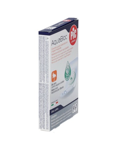 CEROTTO PIC AQUABLOC 5X7 STERILE ANTIBATTERICO 5 PEZZI