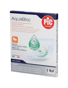 CEROTTO PIC AQUABLOC CM10X8 ANTIBATTERICO 5 PEZZI